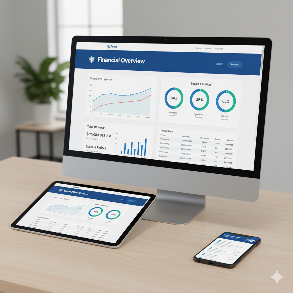 Dashboard financeiro